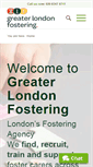 Mobile Screenshot of greaterlondonfostering.org